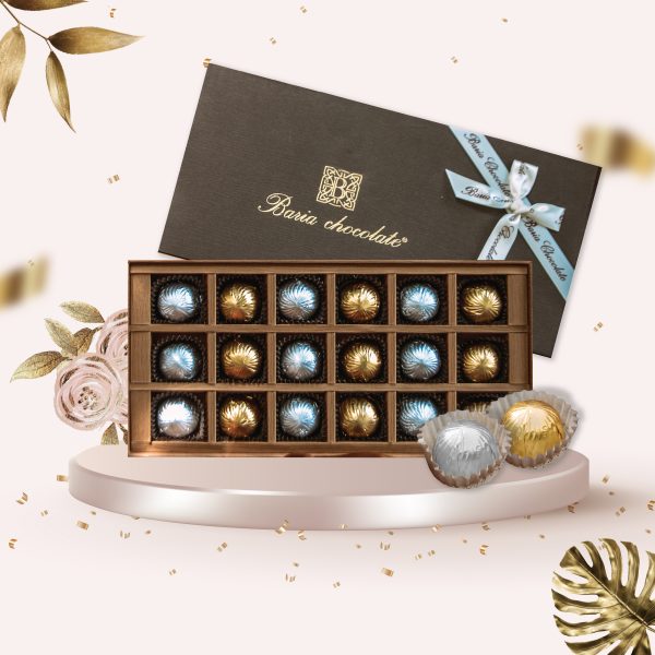 Hộp 18 viên sô cô la nhân hạt mắc ca - Hình ảnh 3