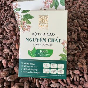Hộp bột cacao nguyên chất